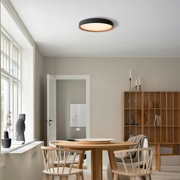 Plafon Led De Sobrepor Aluminio 36w 3000k Eve