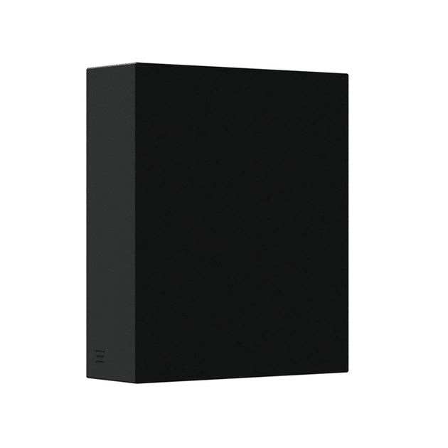 Arandela Led Preto 10w 280lm Ip65 3000k Wall Plus