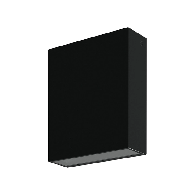 Arandela Led Preto 10w 280lm Ip65 3000k Wall Plus