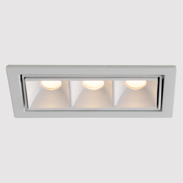 Plafon Led De Embutir Aluminio 7w 48 2700k Picco