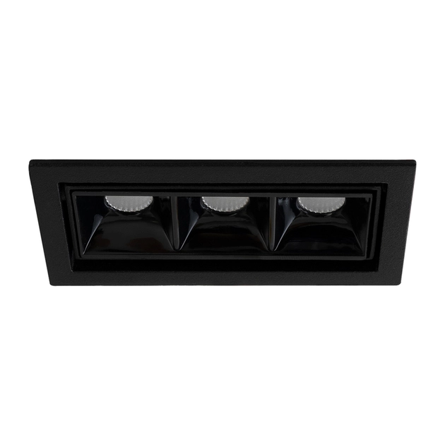 Plafon Led De Embutir Aluminio 7w 48 2700k Picco