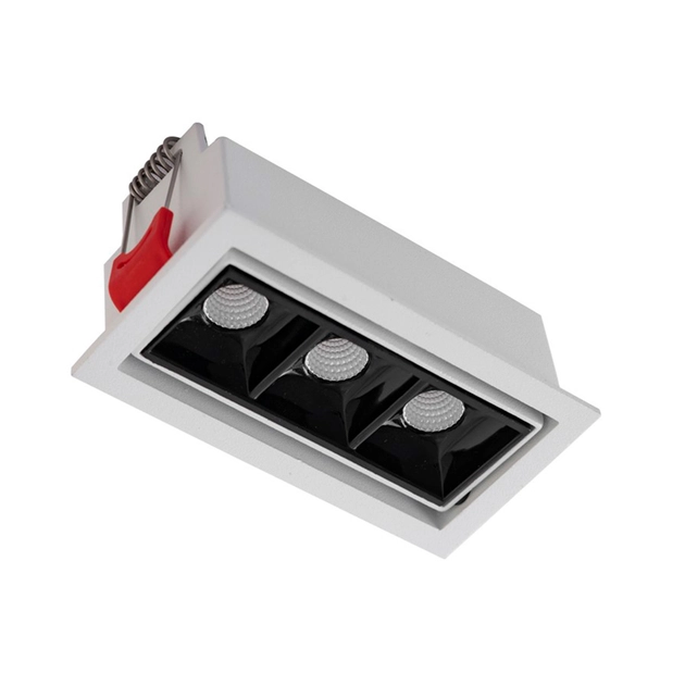 Plafon Led De Embutir Aluminio 7w 48 2700k Picco