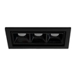 Plafon Led De Embutir Aluminio 7w 48 2700k Picco - PRETO