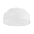 Plafon Sobrepor Aluminio 25cm Ibiza - BRANCO