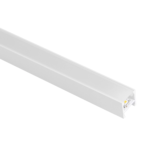 Perfil Sobrepor Led Aluminio Branco 19,2w 100cm 1150lm 2700k