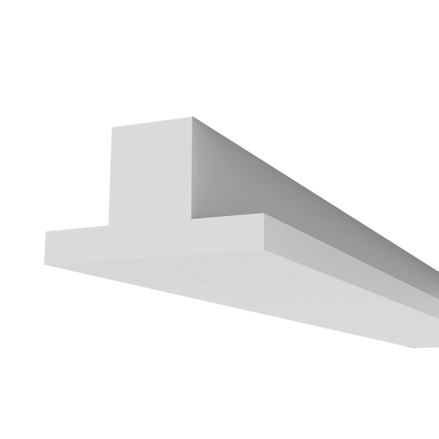 Base Perfil Sobrepor Para Fita Led 2,5m Sem Iluminacao