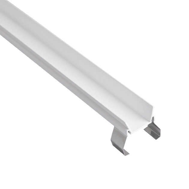 Base Refletora Aluminio Branco Para Perfil New Fit40 3m