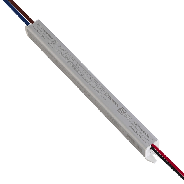 Driver Slim Cinza Para Fita De Led 12v 30w