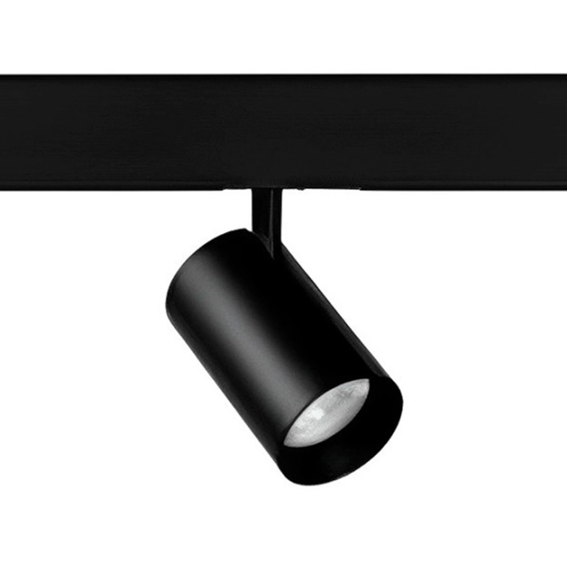 Spot Para Trilho Led Aluminio Preto 3,5w 300lm 34 3000k Trace