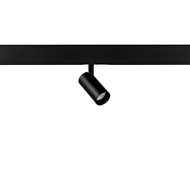 Spot Para Trilho Led Aluminio Preto 5w 500lm 34 3000k Trace