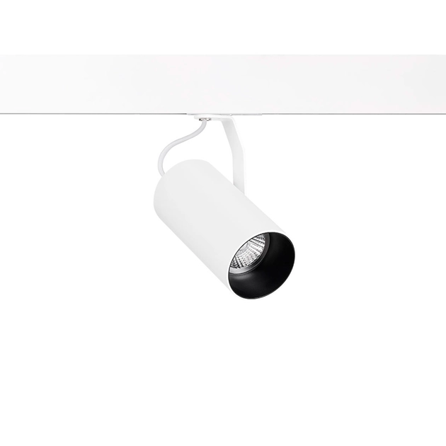 Spot Para Trilho 15w Aluminio Branco Trace