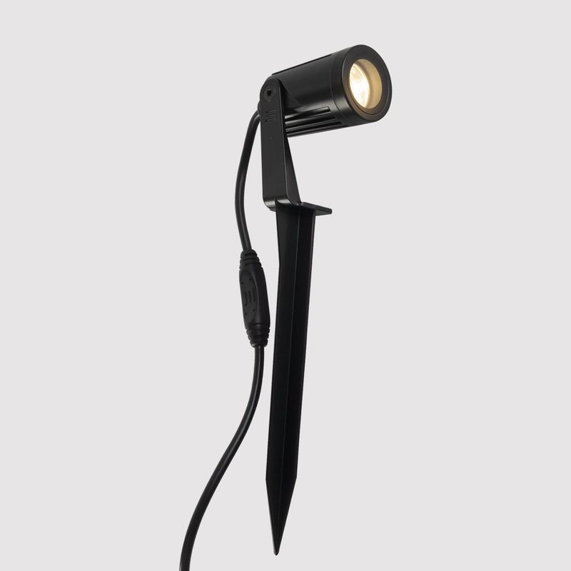 Espeto Led Abs Preto 3w 250lm Ip67 3000k 36 S.Ground - Yamamura
