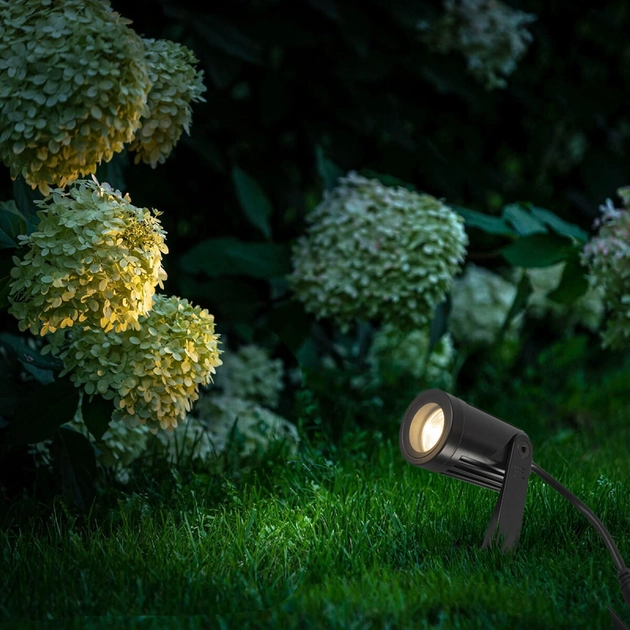 Espeto Led Abs Preto 3w 250lm Ip67 3000k 36 S.Ground - Yamamura