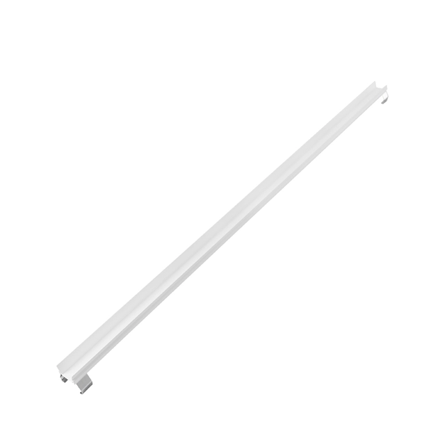 Base Refletora Aluminio Branco Para Perfil New Fit40 1,5m