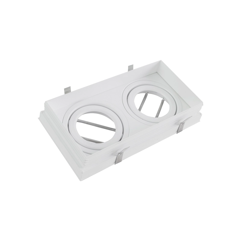 Plafon De Embutir Branco 19,8x9,6cm No Frame Ii - Yamamura