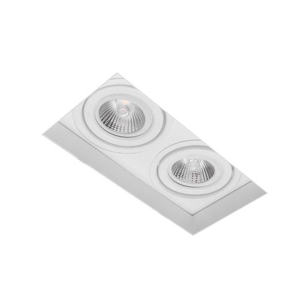 Plafon De Embutir Branco 19,8x9,6cm No Frame Ii
