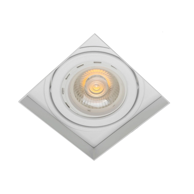 Plafon De Embutir Branco 13,6x13,6cm No Frame Ii