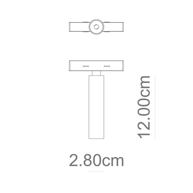 Modulo Spot Led Aluminio Para Perfil Fit15 5w 2700k Snello