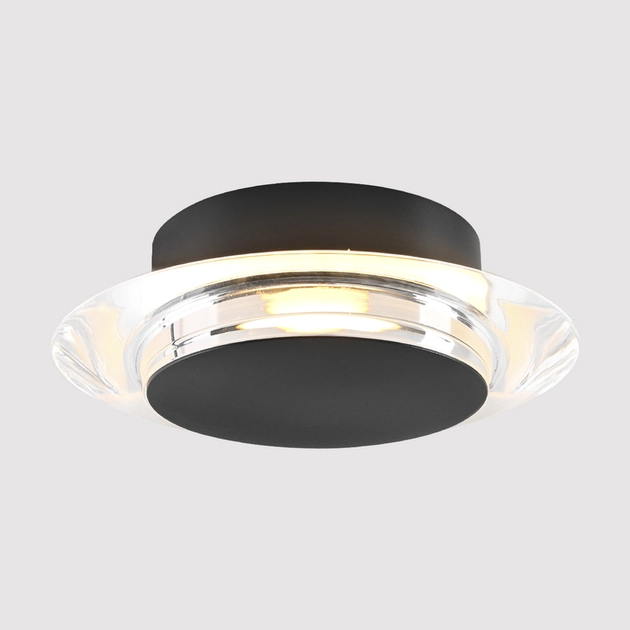 Plafon Led De Sobrepor Aluminio 8w 3000k Coin