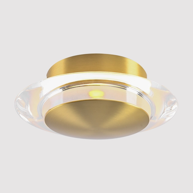 Plafon Led De Sobrepor Aluminio 8w 3000k Coin