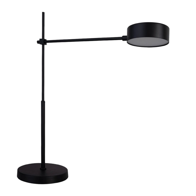 Luminaria De Mesa Led Metal Preto 5w 3000k 58x58cm Basic