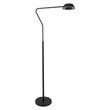 Luminária De Piso Led Alumínio Preto 16w 3000k Modern