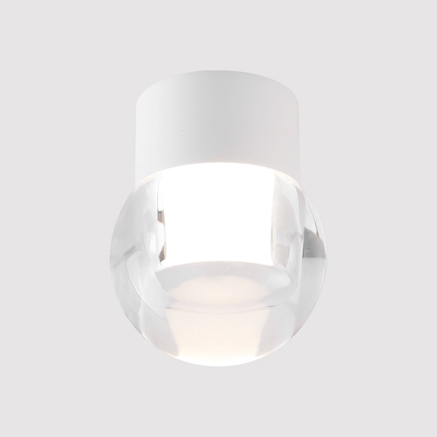 Plafon Led De Sobrepor Aluminio 6w 3000k Budi