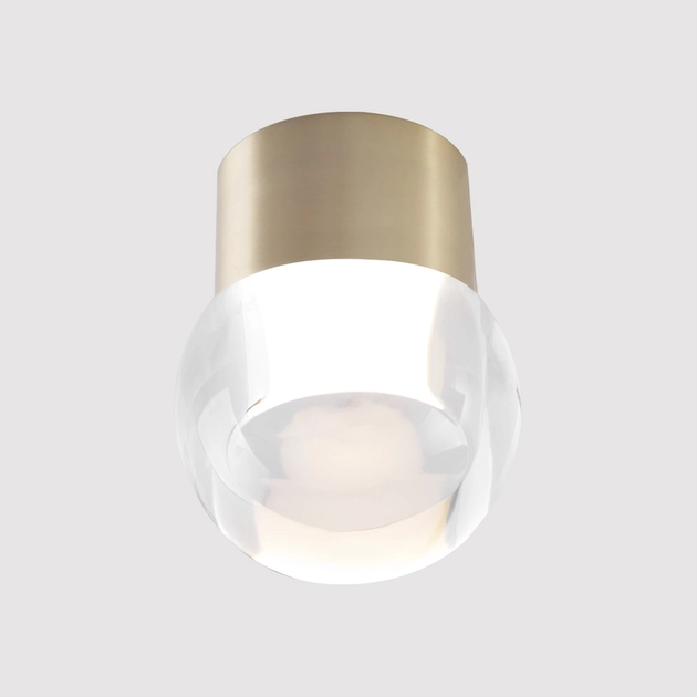 Plafon Led De Sobrepor Aluminio 6w 3000k Budi