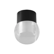 Plafon Led De Sobrepor Aluminio 6w 3000k Budi - PRETO