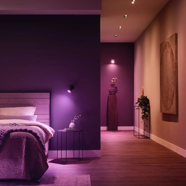 Lampada Led Dicroica Dimerizavel Gu10 4,7w 127v Philips Hue