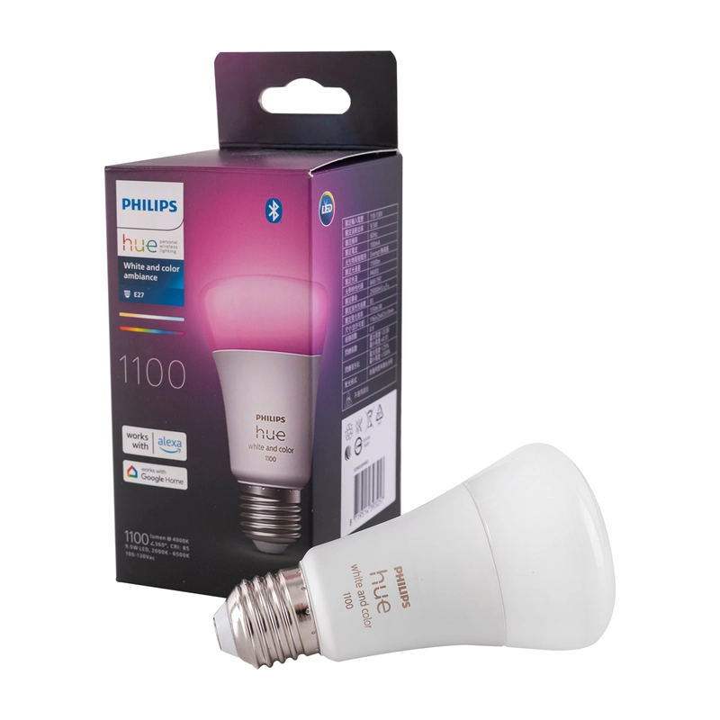Lampada Led Bulbo A60 E27 9,5w 127v Philips Hue - Yamamura