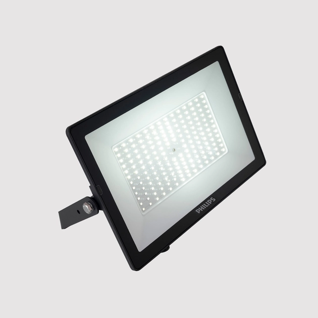 Projetor Led Vidro Plastico Preto 100w 6500k Ip65 Essential