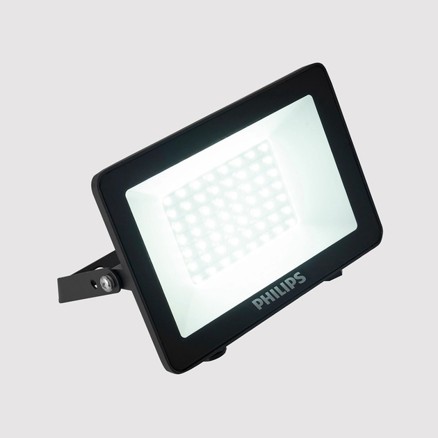 Projetor Led Vidro Plastico Preto 30w 6500k Ip65 Essential