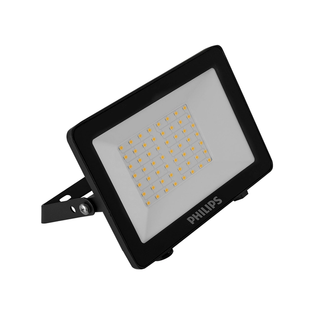 Projetor Led Vidro Plastico Preto 30w 3000k Ip65 Essential