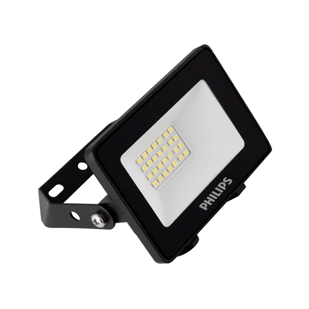 Projetor Led Vidro Plastico Preto 10w 6500k Ip65 Essential