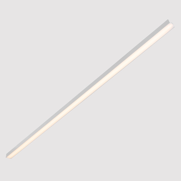 Perfil Led De Sobrepor Branco 19,2w 24v 2700k 1m Fit25