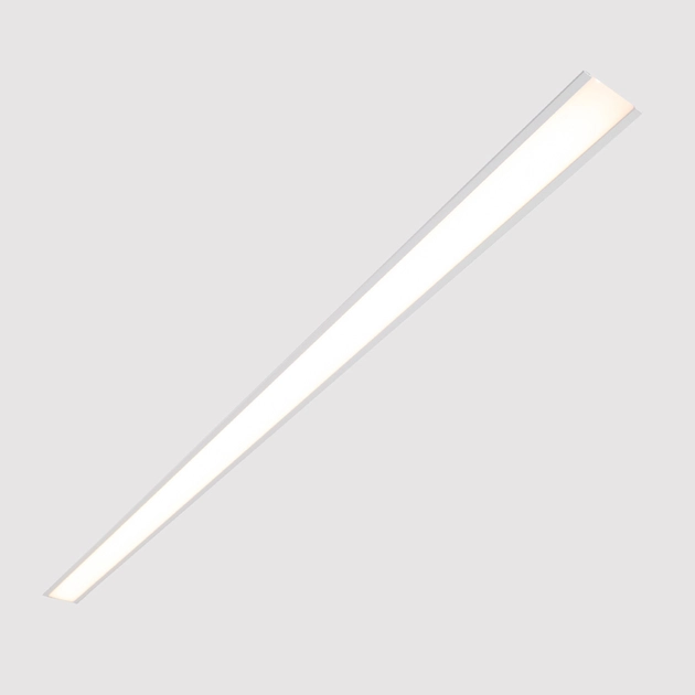 Perfil Led Embutir Branco 19,2w 24v 2700k 1m Fit40 Standard