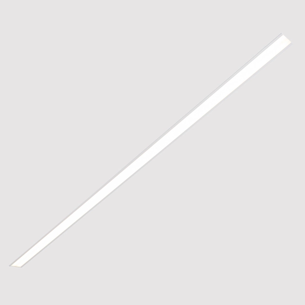 Perfil Led De Embutir Branco 57,6w 24v 3000k 1,5m Fit40 Slim