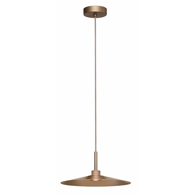 Pendente Led Aluminio 7w 2700k 40cm Plie