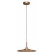 Pendente Led Aluminio 7w 2700k 40cm Plie - OLIVA