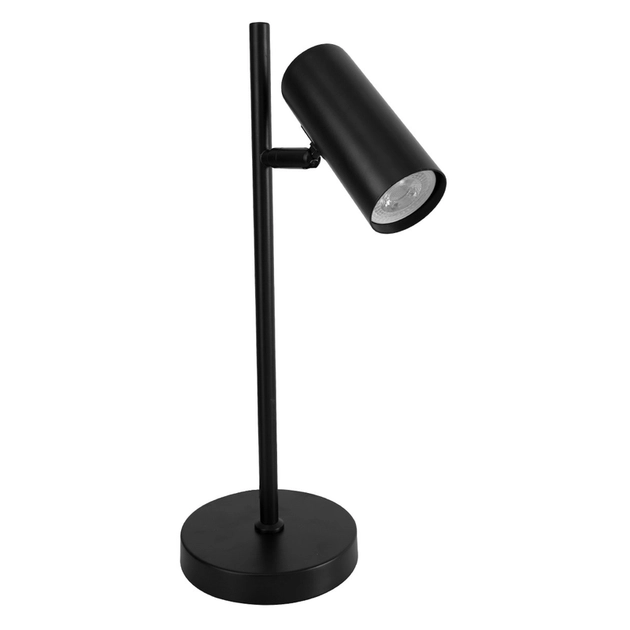Luminaria De Mesa Metal Preto Tube Slim