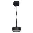 Pendente Led Acrílico Metal Preto 10w 3000k Basic