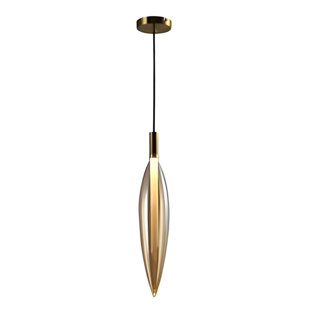 Pendente Led Metal Dourado 4,3w 3000k 10,3cm Lanza