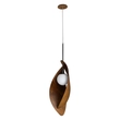 Pendente Madeira Imbuia Oyster