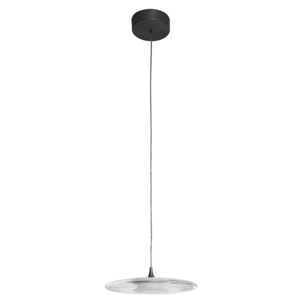 Pendente Led Aluminio Niquel 4,5w 3000k Disco