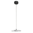 Pendente Led Alumínio Níquel 4,5w 3000k Disco