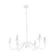 Lustre Metal Branco Colonus