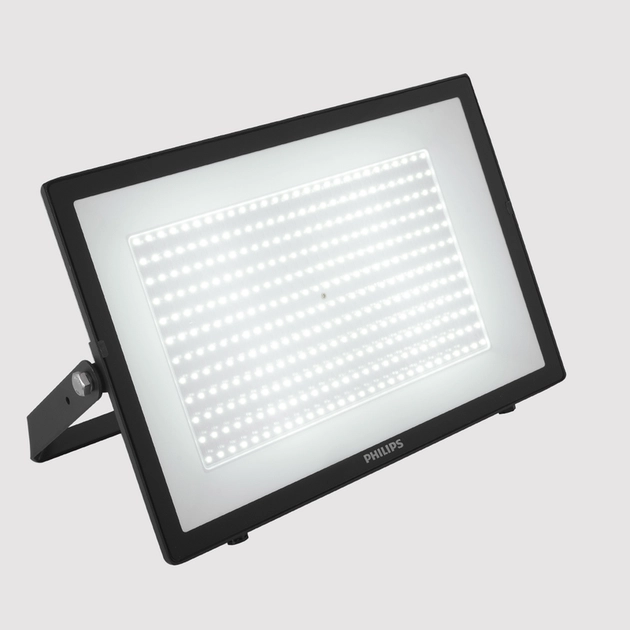 Projetor Led Vidro Plastico Preto 200w 6500k Ip65 Essential