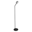 Luminária De Piso Led Dimerizável Preto 20w 3000k Luna