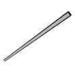 Perfil De Embutir Aluminio Para Fita Led 2m Stick Flat G - PRETO